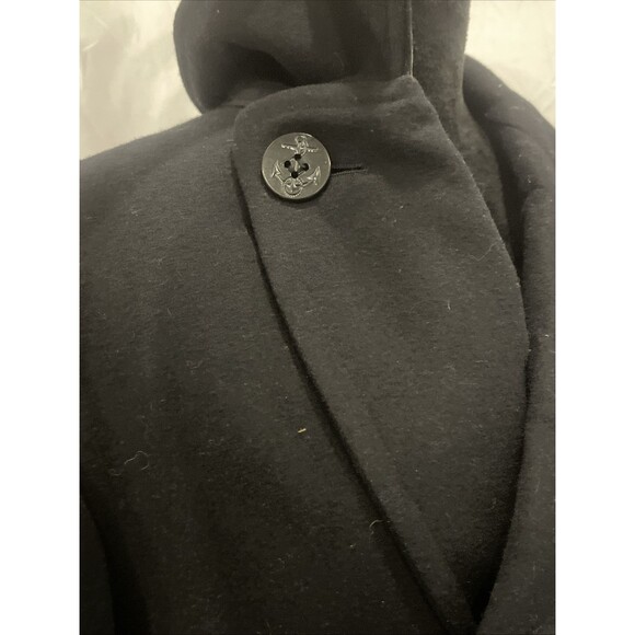 DSCP Jacket Mens 42S Quarterdeck Collection Pea Coat Wool Military US Navy Lined - Picture 5 of 10
